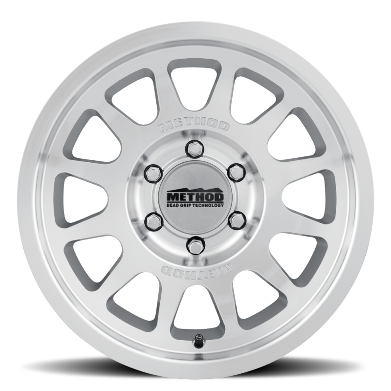 Method MR703 Bead Grip 17x8.5 +35mm Offset 6x5.5 106.25mm CB Machined - Clear Coat Wheel