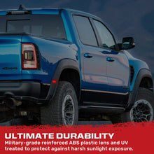 Load image into Gallery viewer, Recon Dodge 21-25 RAM 1500 TRX 7-PC Fender &amp; Hood Light Kit Smoked Lens Amber LED Running Lights w/ Startup Light Sequence - Multiple Options