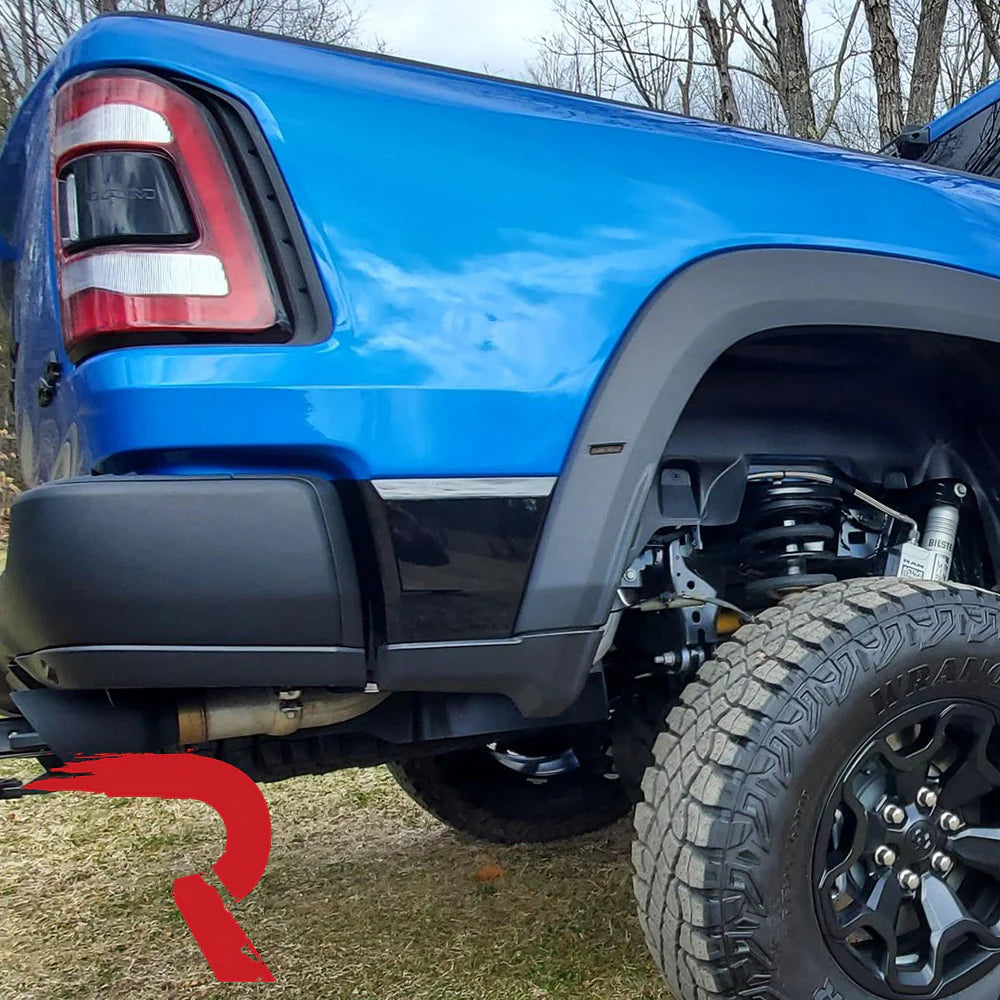 Recon Dodge 21-25 RAM 1500 TRX 7-PC Fender & Hood Light Kit Smoked Lens Amber LED Running Lights w/ Startup Light Sequence - Multiple Options