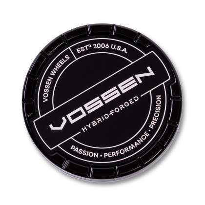Vossen Billet Sport Cap 1.0 - Large - Hybrid Forged - Gloss Black