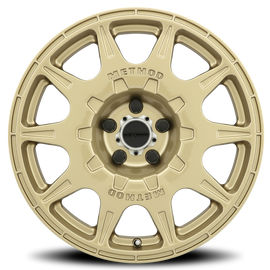 Method MR502 RALLY 17x8 +38mm Offset 5x4.5 67.1mm CB Gold Wheel
