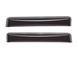 WeatherTech 02-08 Dodge Ram 1500 QuadCab Front & Rear Side Window Deflectors - Matte Black
