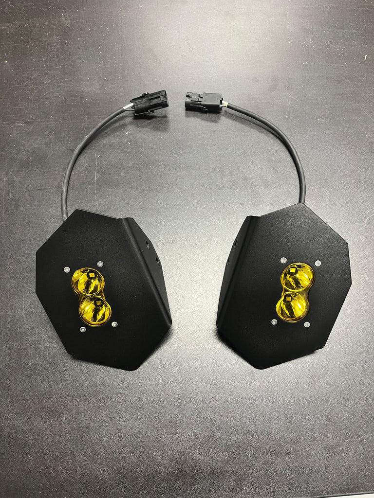 Hammer Built Kawasaki KRX Baja Designs S2 Sport Bracket Light Kit 2021+