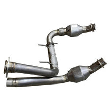 Load image into Gallery viewer, SPD PERFORMANCE 2023 - 2025 FORD F150 5.2L V8 RAPTOR R ALPHA CATTED DOWNPIPES WITH GESI CATS
