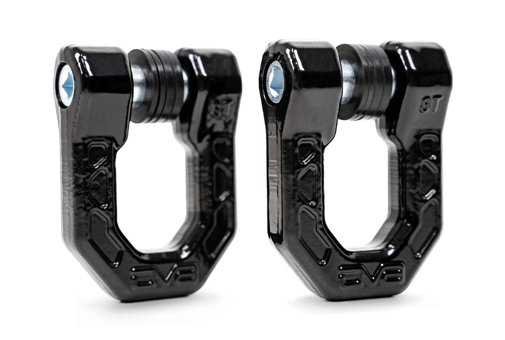 Elite Series 3/4" D-Ring Shackles | Pair