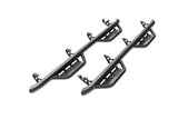 N-Fab Podium LG 15-18 GMC/Chevy Canyon/Colorado Crew Cab SRW - Tex. Black - Cab Length - 3in