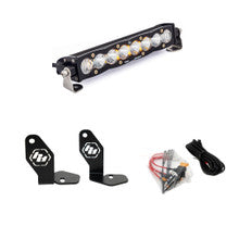 Load image into Gallery viewer, Baja Designs 22-23 Polaris RZR Pro R S8 10in Hood Mount Kit - Clear