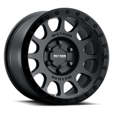 Load image into Gallery viewer, Method MR305 NV 17x8.5 0mm Offset 5x150 116.5mm CB Matte-Gloss Black Wheel
