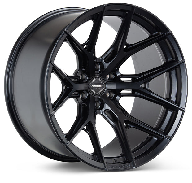 Vossen HF6-4 20x9.5 / 6x135 / ET15 / Deep Face / 87.1 - Tinted Gloss Black Wheel