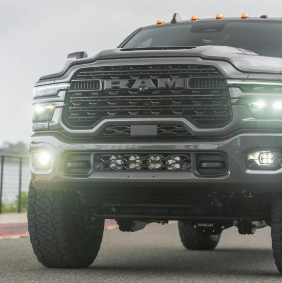 CJC Built 2019-2025 5th Gen Ram 2500/3500 Front Bumper Light Cradle System
