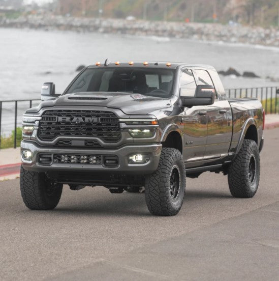Baja Designs 2025+ Ram 2500/3500 Baja Designs Squadron Sport Fog Light Kit - Amber Lenses