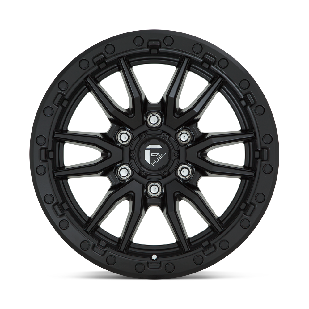 Fuel Off-Road D679 Rebel 20X9 ET 1 / 106.1 CB / 6X139.7 BP / Matte Black