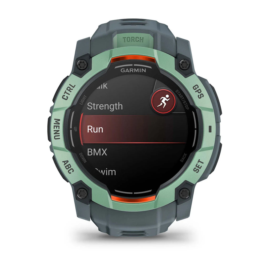 Instinct® 3 – 50 mm, AMOLED Neo Tropic with Twilight Band
