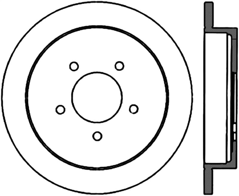 StopTech Sport Cryo Slotted Cryo Rotor