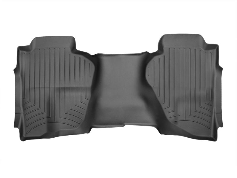 WeatherTech 2021+ Ford F150 Raptor / Supercrew Rear FloorLiner HP - Black
