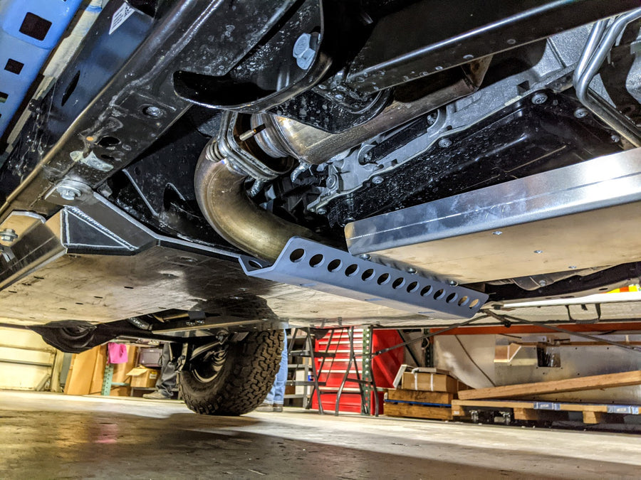 NEXT VENTURE MOTORSPORTS JLU ALUMINUM BELLY SKIDS - 392 HEMI CAST BARE