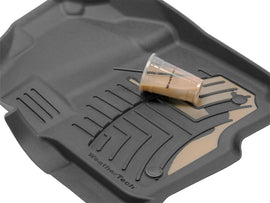 WeatherTech 2019+ Ram 1500 Quad & Crew Cab Front FloorLiner HP - Black