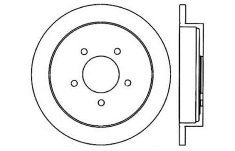 StopTech Sport Cryo Drilled Rotor
