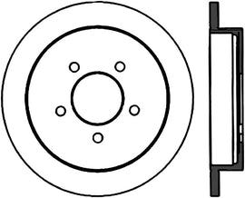 StopTech Sport Cryo Drilled & Slotted Rotor Left