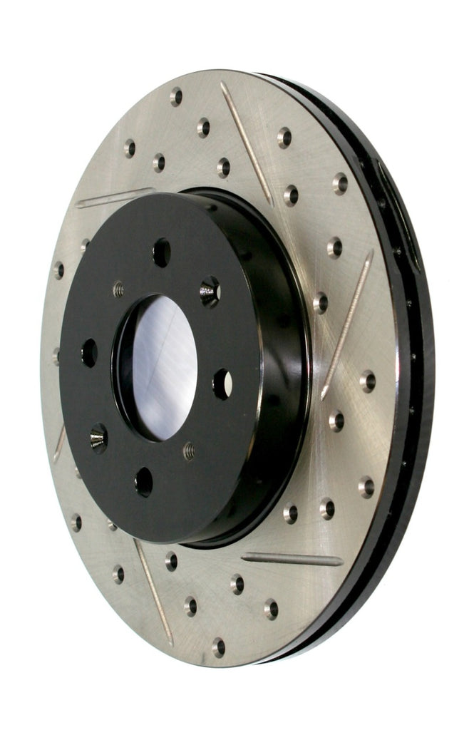 StopTech Sport Cryo Drilled & Slotted Rotor Left