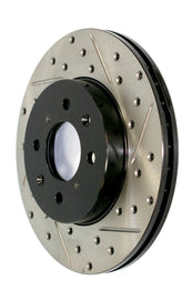 StopTech Slotted & Drilled Sport Front Right Cryo Brake Rotor 13-14 Ford Escape
