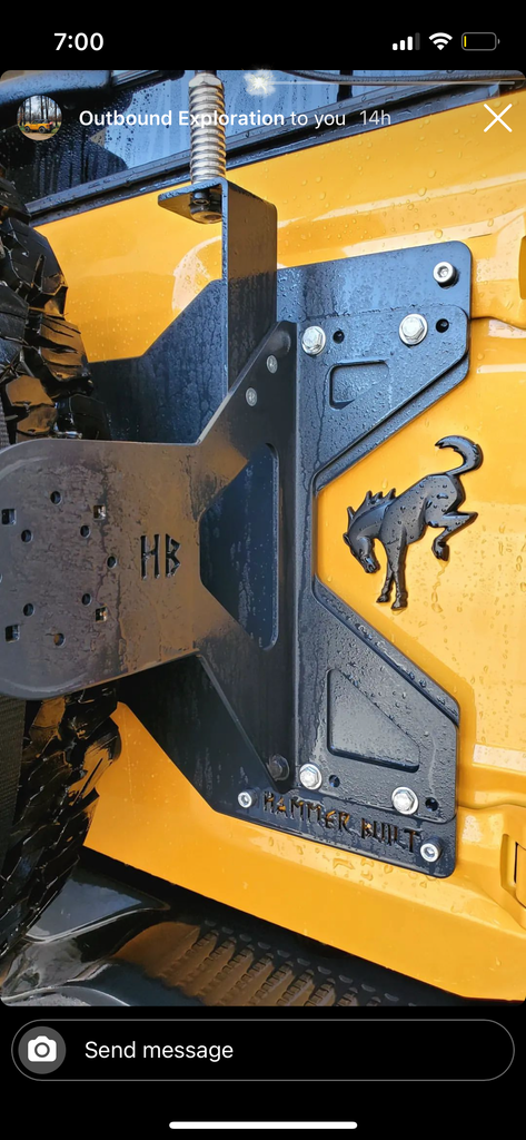 Hammer Built Bronco Modular Tailgate Reinforcement System