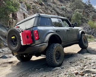 Hammer Built Bronco Modular Tailgate Reinforcement System