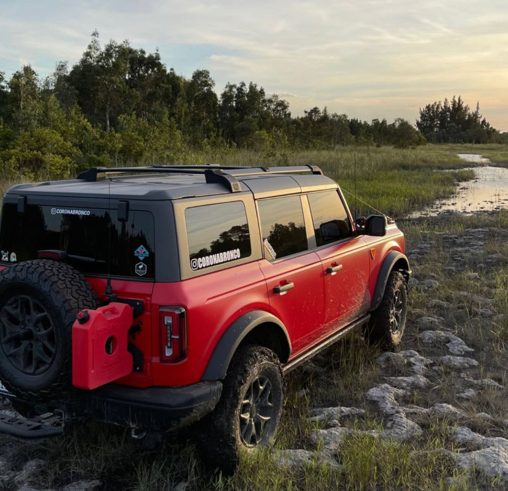 Hammer Built Bronco Antenna/Light/Whip Mount For Tail Gate Support
